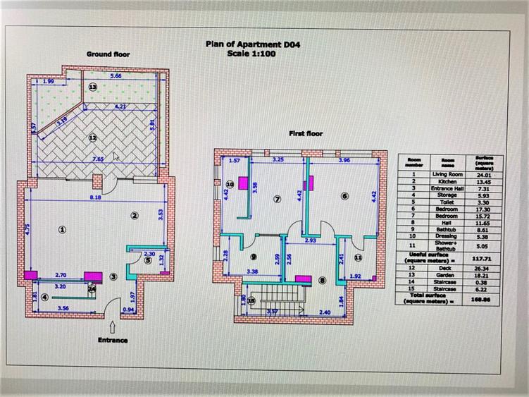 Apartament 3 camere de inchiriat | Duplex | Iancu Nicolae | Parcare | Lux