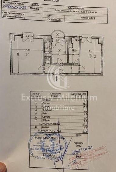 Spatiu Birouri Piata Unirii 2 Camere