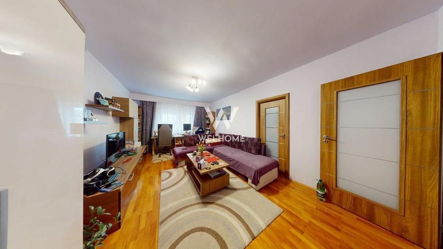 Apartament in zona centrala, la cheie, mobilat, utilat, et intermediar