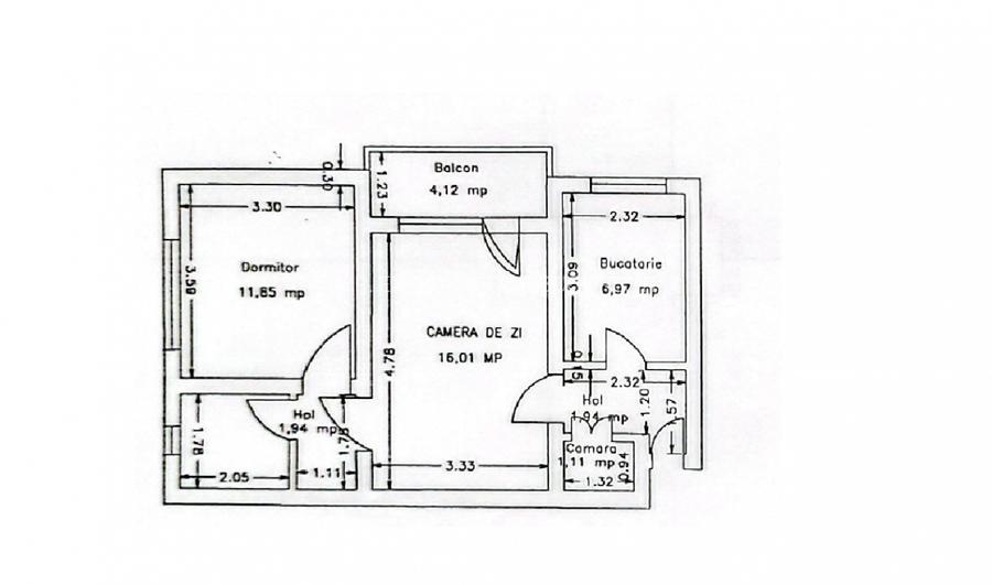 Apartament 2 camere de vânzare in Crevedia, Centrala proprie - 1