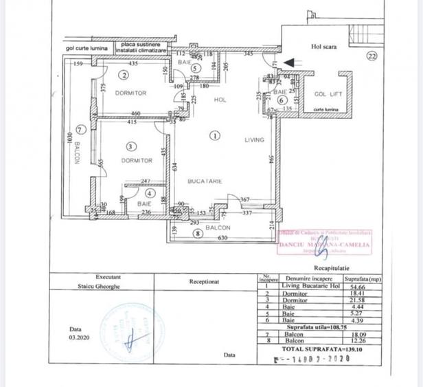 Apartament 3 camere 139 mp Palatul Parlamentului