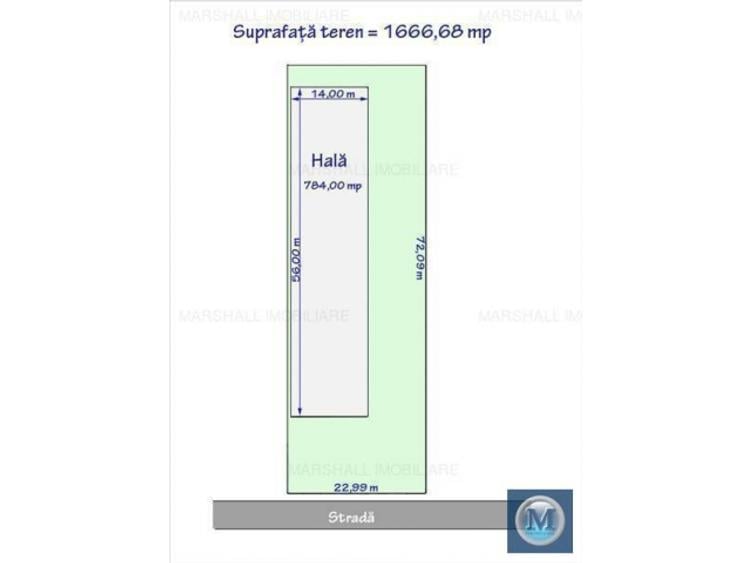 Spatiu industrial de vanzare, zona Mihai Bravu, 784 mp #16410
