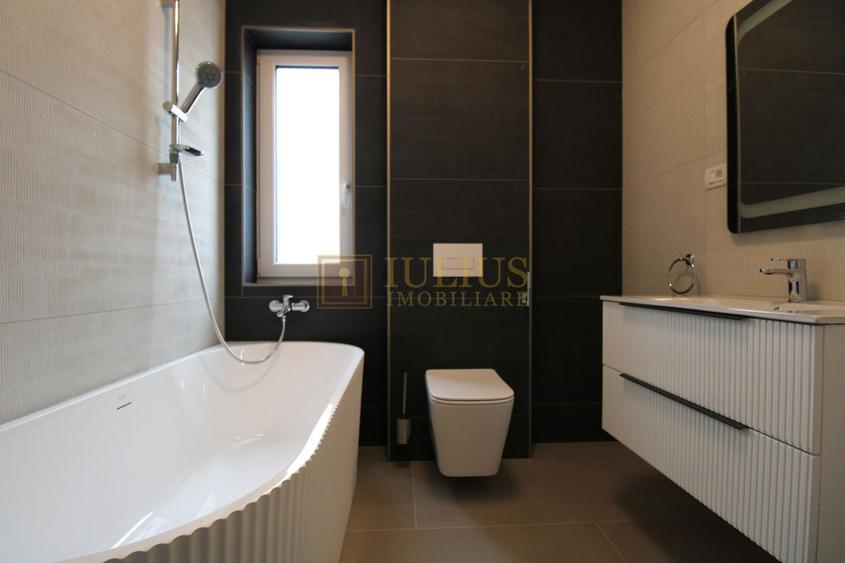 Duplex nou, ultrafinisat, mobilat complet – zona M.City Mall, Moșnița Nouă