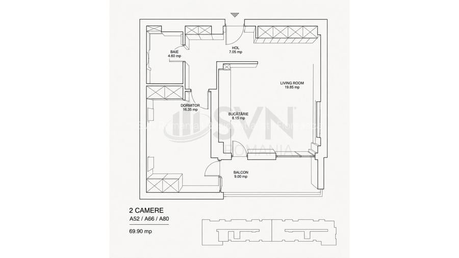 REA1029159 Apartament l 2 Camere l My Place North - 10