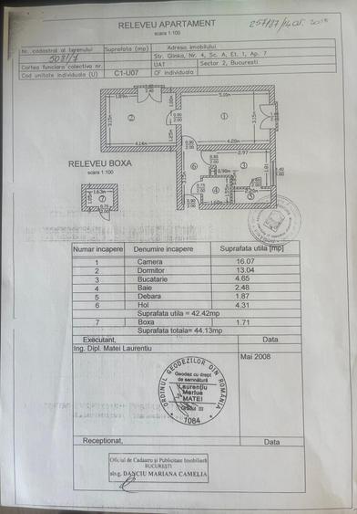 Floreasca I Glinka I Apartament 2 camere de vanzare