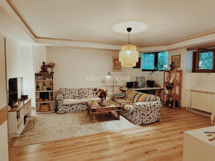 Apartament 2 camere Floreasca zona parc Verdi demisol bloc 2001 mobilat modern - 19