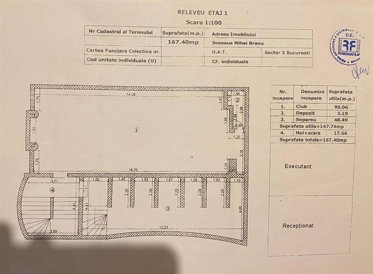 Spatiu Comercial 538 mp | Intrare Directa din Bulevard | P-ta Muncii