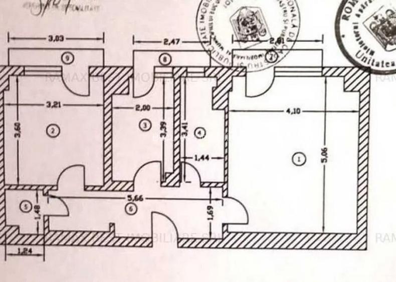 Apartament 2 Camere Decebal,Alba Iulia,bl.1995,et.1/8,DECOMANDAT,3 BALCOANE - 8