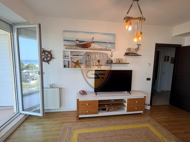 2 camere Summerland Mamaia Nord 65mp vedere la mare term lung centrala gaz A/C