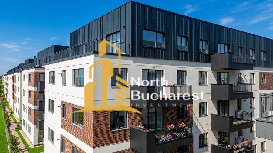 3 Camere cu Terasă Panoramică | Etaj 4 - Pipera