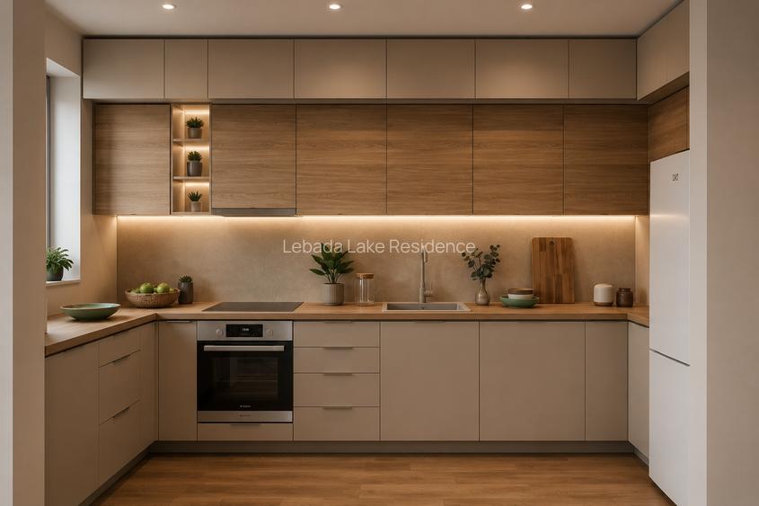 Apartament 3 camere cu gradina de 41 mp si vedere lac- Lebada Lake Residence - 7