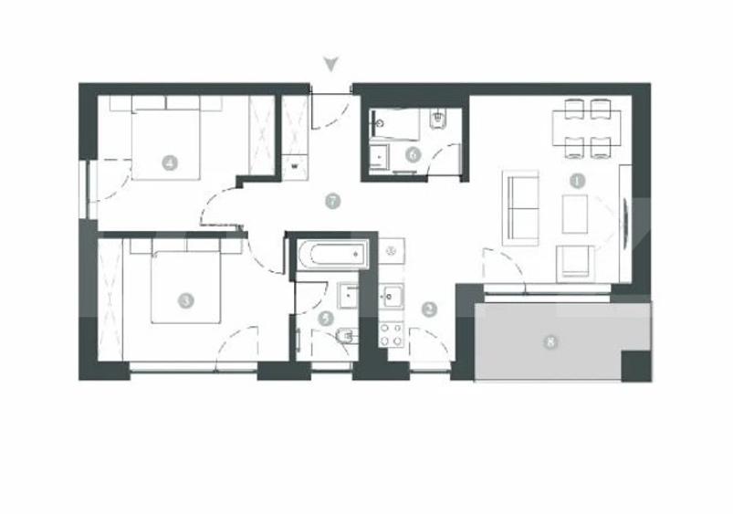 Apartament premium în centrul Timișoarei, la câțiva pași de Bega- 3 camere