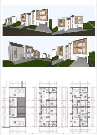 Casa pe 3 nivele cu garaj, Chinteni, Cluj Napoca