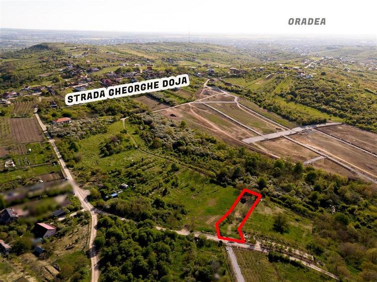 RECO Teren, zona Gheorghe Doja Saldabagiu de Munte, 1129 mp, panorama