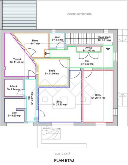 Spatiu de birouri, modern finisat, zona cu vad - Calea Dumbravii