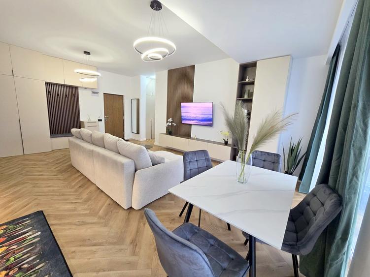 2 camere, bloc nou, cu parcare, in Floresti, in Eroilor Residence, TOTUL NOU !