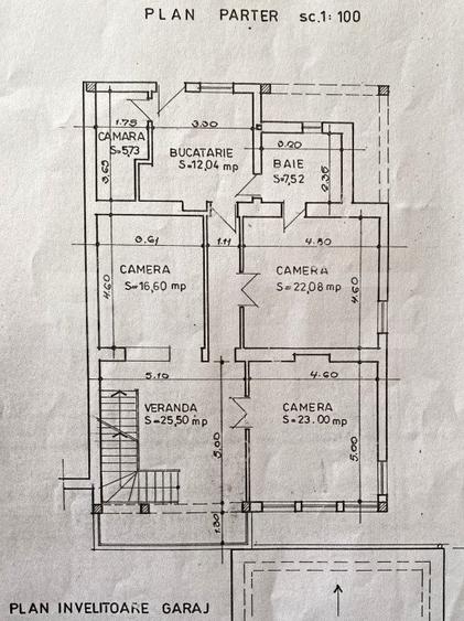 Casa 7 camere, 210 mp utili,  800 mp teren, Grigorescu