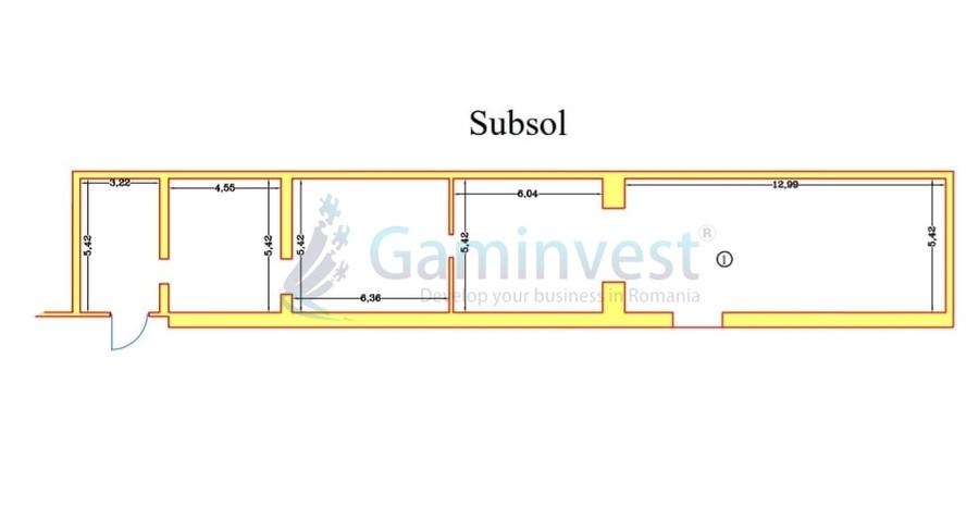 Spatiu comercial ultracentral de 315 mp,de inchiriat,Oradea,Bihor
