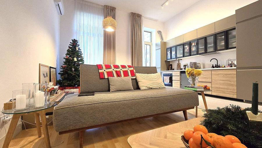 Vanzare - apartament 2 camere-mobilat+utilat - Bucurestii Noi-Marmura Residence