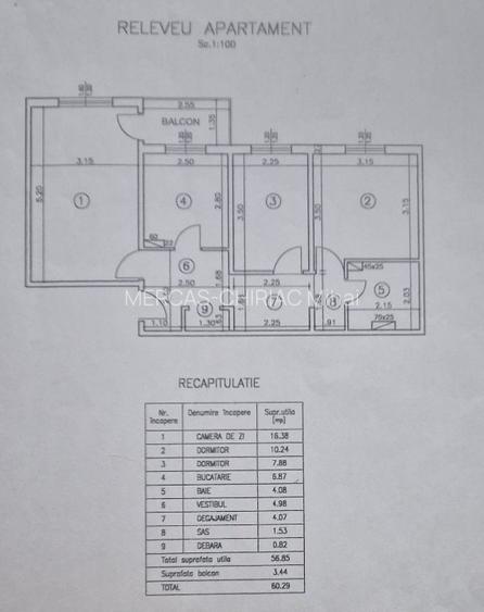 Vanzare apartament 3 camere - 7
