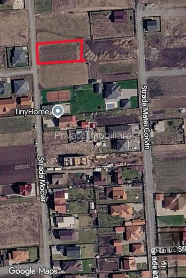 Teren 1 250 Mp De Vanzare, Sângeorgiu de Mureș Strada Mociar! - 2