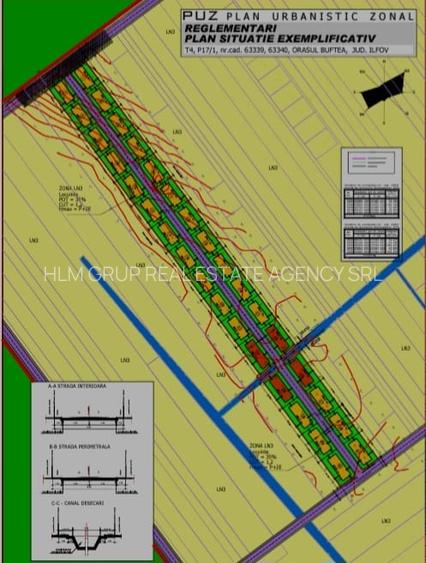PROPRIETAR-TEREN 570 mp - Calul Balan/LAC/ PADURE/Buftea(loturi) - 6