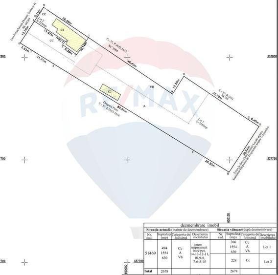 De vanzare RAR! TEREN INTRAVILAN 2450 mp UTILITATI LA POARTĂ |