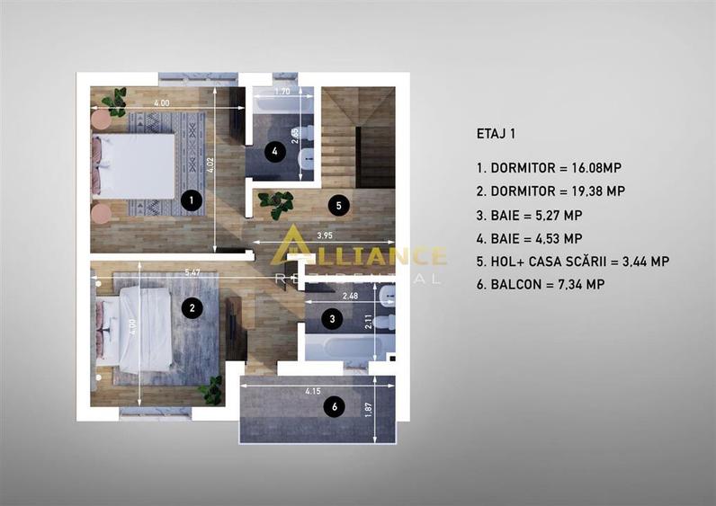 Casa Tip Duplex P+1, Strada Astrelor