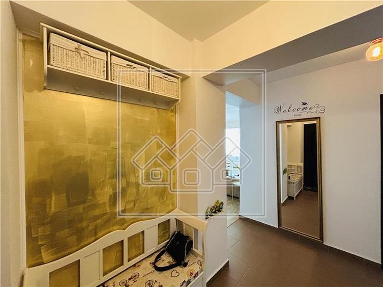 Ap cu 3 camere, balcon, mobilat si utilat, Zona D. Stanca