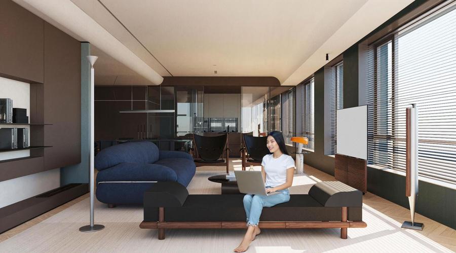 ISHO Etajul 20, cel mai spectaculos Penthouse al Timisoarei cu terasa de 270 mp