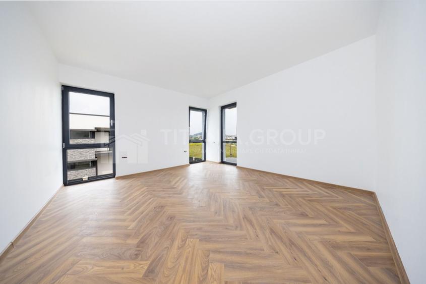 Casă individuală nouă , 4 camere, teren 519 mp, Sanpetru