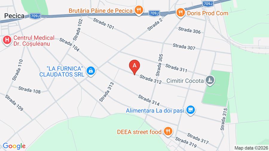 Casă de vânzare în Pecica, jud. Arad – 3 camere, teren 895 mp, utilități