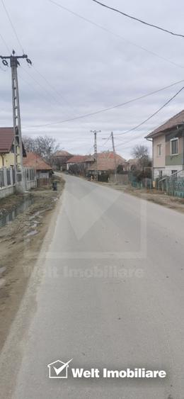 Teren pentru casa in Gheorghieni-Cluj(com. Feleacu), utilitati in fata terenului