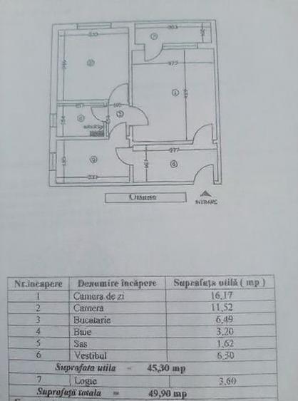 2 camere | 49,9 mp total | Etaj 4/10 | COMISION 0