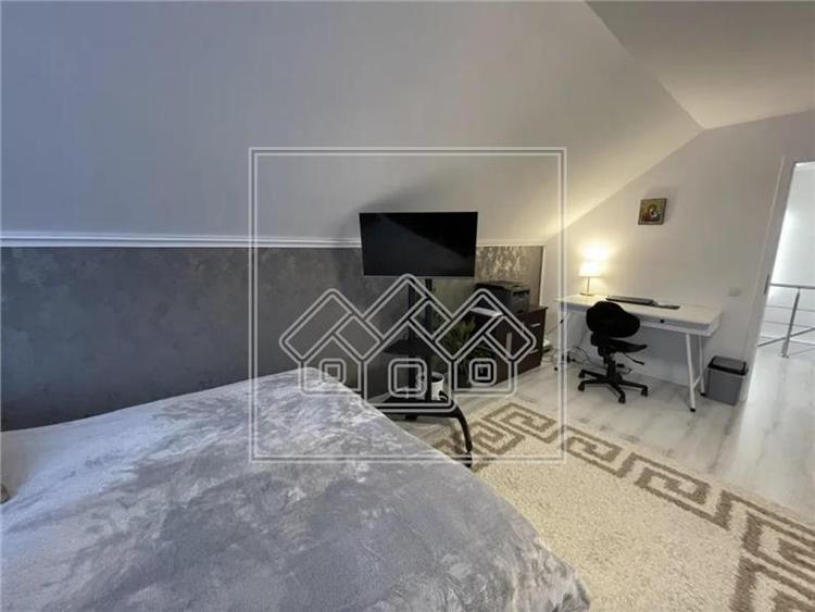 Casa individuala, moderna, 4 camere, fotovoltaice, mobilata complet