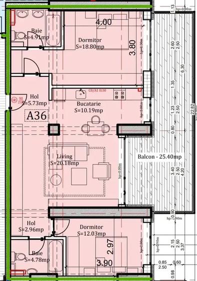 Apartament nou 3 camere cu terasa, Iancu Nicolae / Pipera