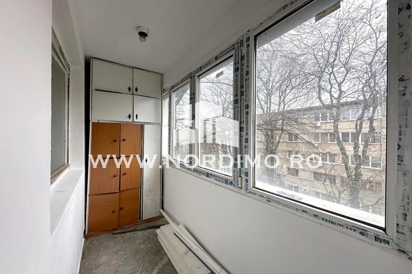 Apartament cu 3 camere + balcon, semidecomandat, 61mp, Calea Giulesti