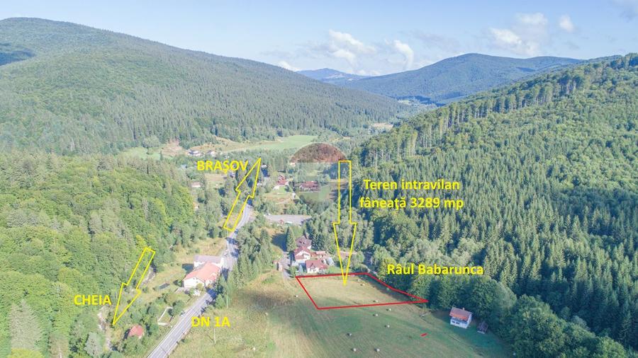 Teren intravilan, 3289 mp, Săcele - Babarunca