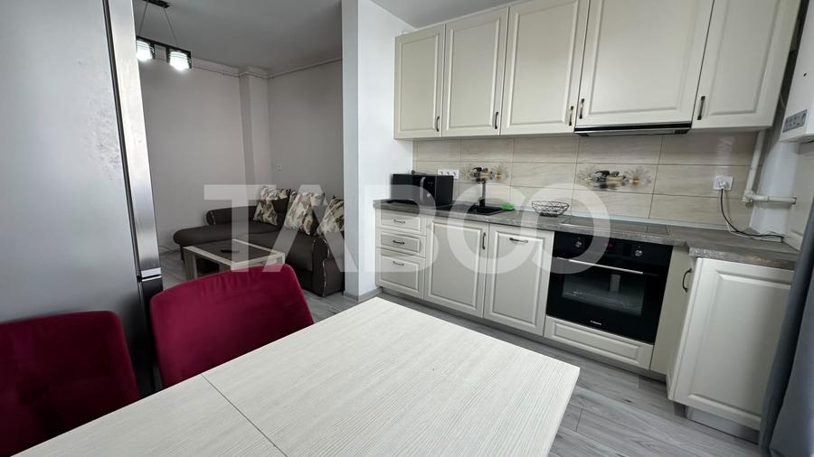 Apatament de inchiriat 2 camere decomandate balcon zona Turnisor Sibiu