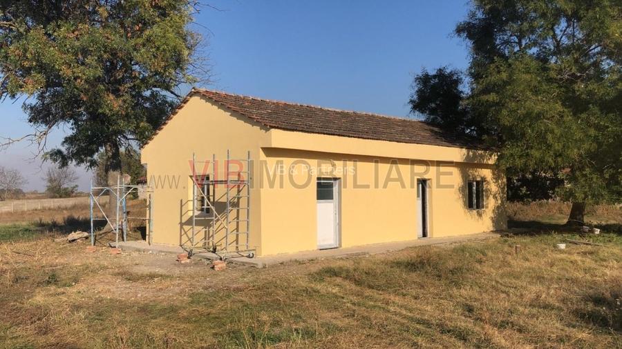 Ferma complet utilată – 30 ha teren comasat Timiș – Comuna Biled