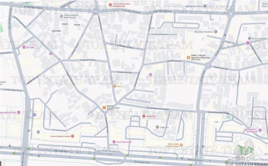 Teren de vanzare in zona Unirii Udristei Matei Basarab cu dubla deschidere
