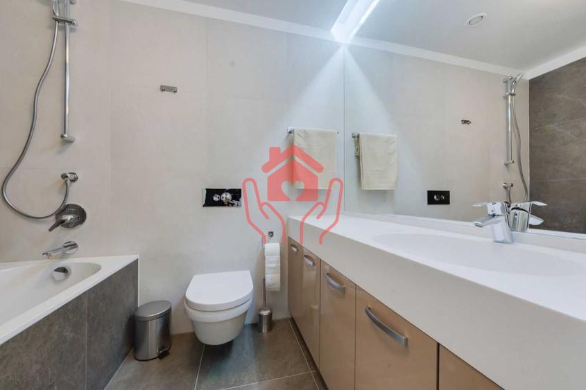 ONE Herastrau Plaza-2 camere modern mobilate, parcare in garaj!