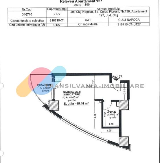 Apartament o camera, 45,45 mp, et. 16, West City Tower, OFERTA LIMITATA - 4