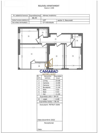 Apartament 3 camere de vânzare | Complex Splaiul Unirii 219 | Metrou Mihai Bravu