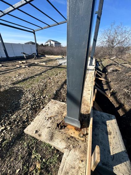 Teren cu dubla deschidere, autorizatie magazin si constructie metalica, Carcea