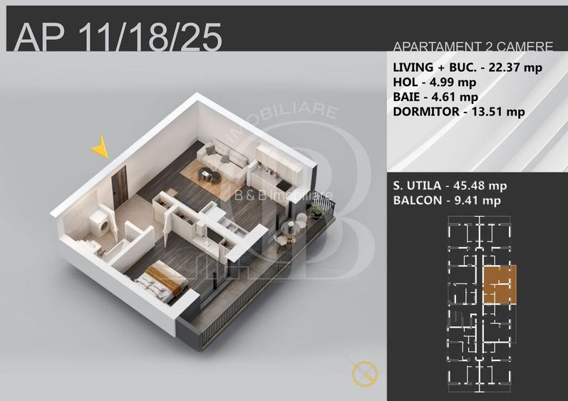 Direct Dezvoltator 2 camere Ideal Investitie-Theodor Pallady - 2