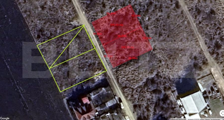 Investitie! Parcele teren extravilan, 400 mp, zona Valea Chintaului - 3