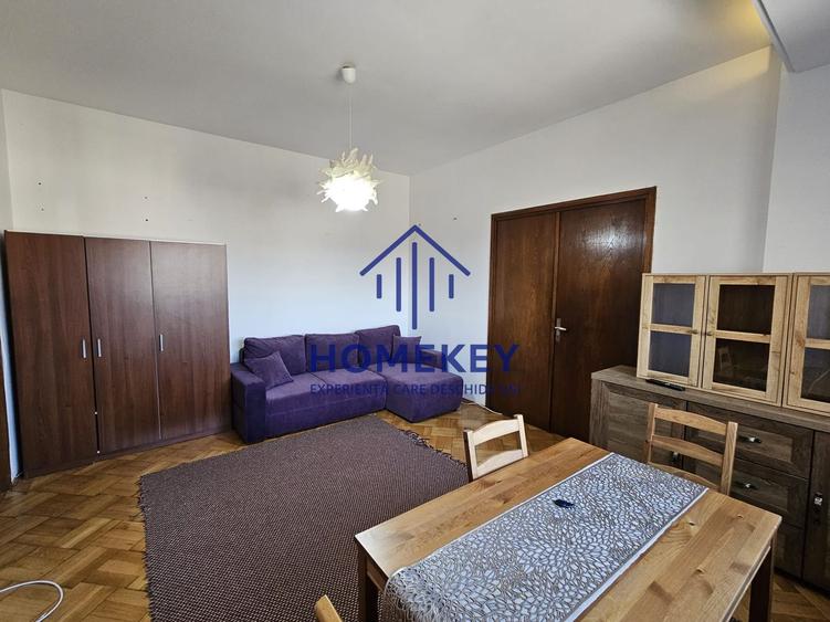 Apartament 2 camere de inchiriat zona Unirii cu centrala