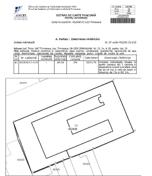 Apartament cartierul Iosefin, zona Palatul Bancii de Economii, Timisoara
