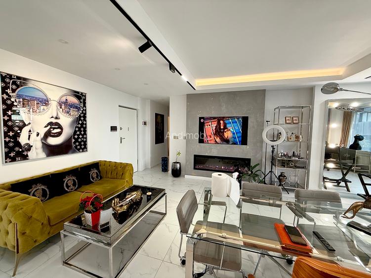 Inchieriere apartament 3 camere lux P-ta Dorobanti bloc boutique - 6